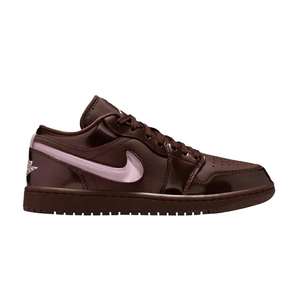 ナイキ さくら色 エアジョーダン \u0027VALENTINE\u0027S CHOCOLATE\u0027 スニーカー レディース AIR JORDAN WMNS AIR JORDAN 1 LOW DAY - 2026 / CHOCOLATE CHOCOLATE PINK FOAM レディース靴-スニーカー