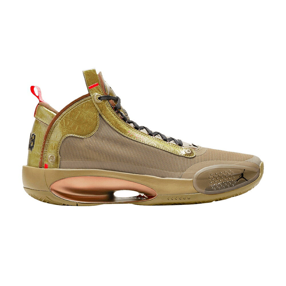 ナイキ 赤銅色 赤銅色 クリムゾン エアジョーダン \u0027BAYOU BOYS\u0027 スニーカー メンズ AIR JORDAN ZION WILLIAMSON X AIR JORDAN 34 / BROWN KELP BRIGHT CRIMSON