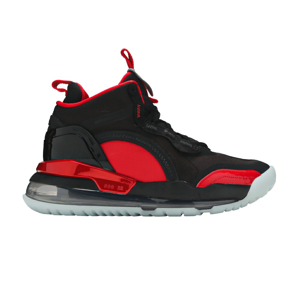 ナイキ エアロスペース 黒色 ブラック 銀色 シルバー 赤 レッド エアジョーダン 'BLUE RED' スニーカー メンズ AIR JORDAN PARIS SAINT-GERMAIN X AIR JORDAN AEROSPACE 720 / BLACK REFLECT SILVER RED