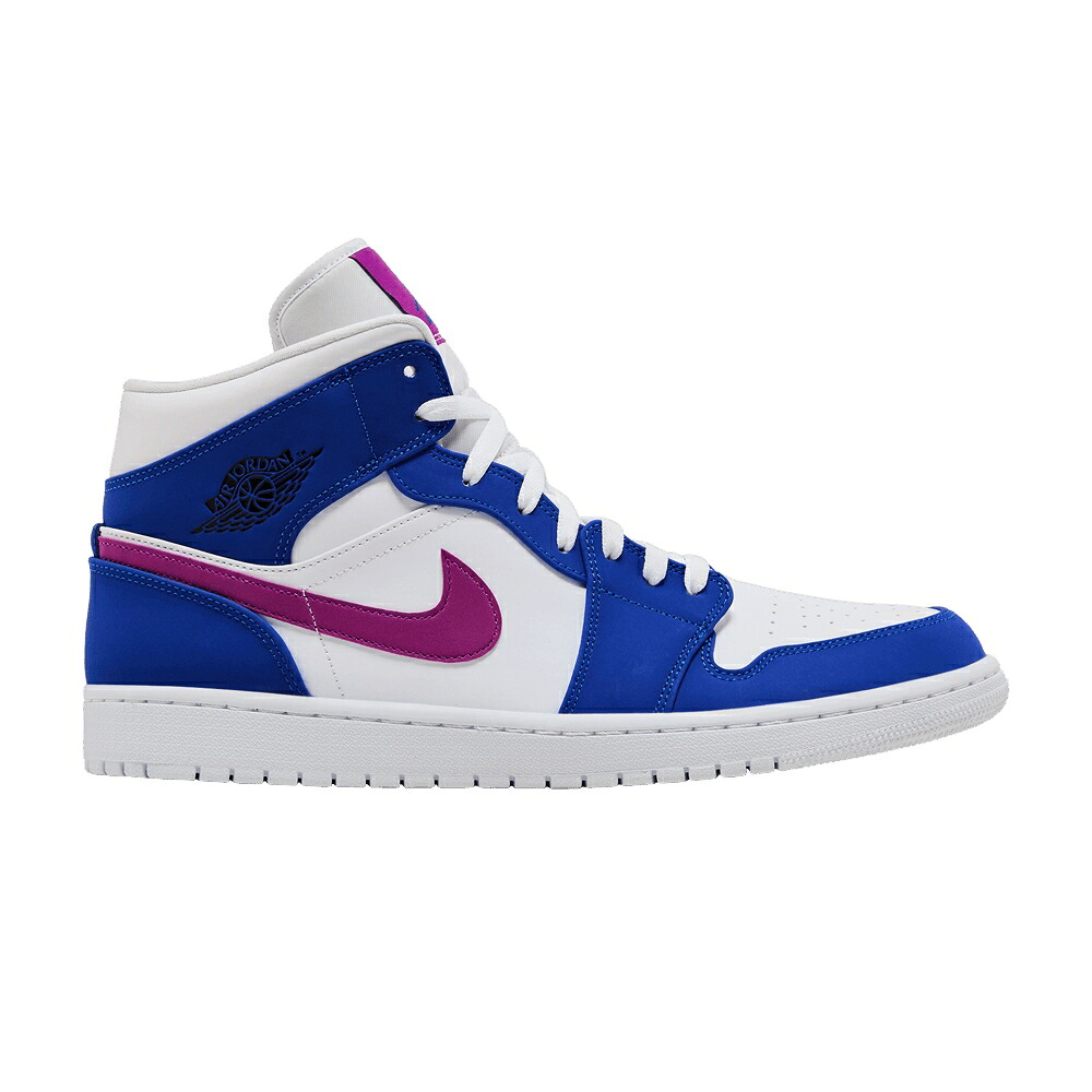 ナイキ ミッド 紫 バイオレット 白色 ホワイト エアジョーダン 'ROYAL VIOLET' スニーカー メンズ AIR JORDAN AIR JORDAN 1 MID / HYPER ROYAL HYPER VIOLET WHITE
