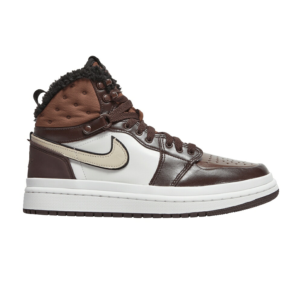 ナイキ 赤銅色 赤銅色 エアジョーダン \u0027CHOCOLATE\u0027 スニーカー レディース AIR JORDAN WMNS AIR JORDAN 1 ACCLIMATE / BROWN BASALT LIGHT CHOCOLATE