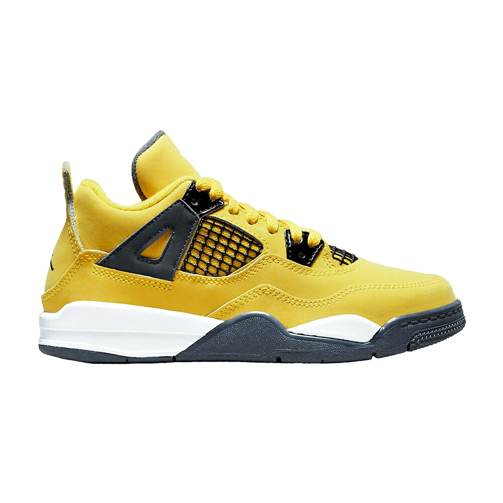 ナイキ 黄味がかった 黄色 エアジョーダン \u0027LIGHTNING\u0027 御坊っちゃん キッズ AIR JORDAN AIR JORDAN 4 RETRO なおなお書き 2021 / TOUR YELLOW MULTI COLOR MULTI もの言う花 マタニティ スニーカー