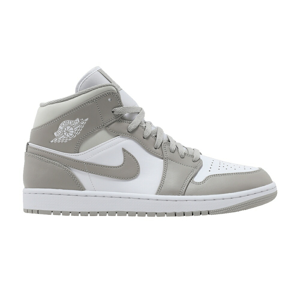 ナイキ ミッド カレッジ 灰色 グレー 白色 ホワイト エアジョーダン COLLEGE GREY スニーカー メンズ AIR JORDAN AIR JORDAN 1 MID / COLLEGE GREY LIGHT BONE WHITE