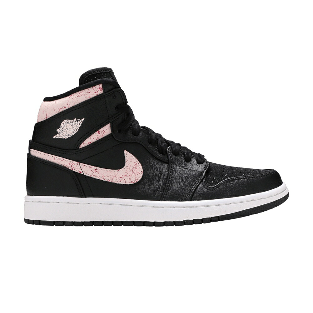 ナイキ ハイ 黒色 ブラック 赤 レッド ラッシュ マルーン 白色 ホワイト エアジョーダン 'SILT RED' スニーカー レディース AIR JORDAN WMNS AIR JORDAN 1 RETRO HIGH / BLACK SILT RED RUSH MAROON WHITE