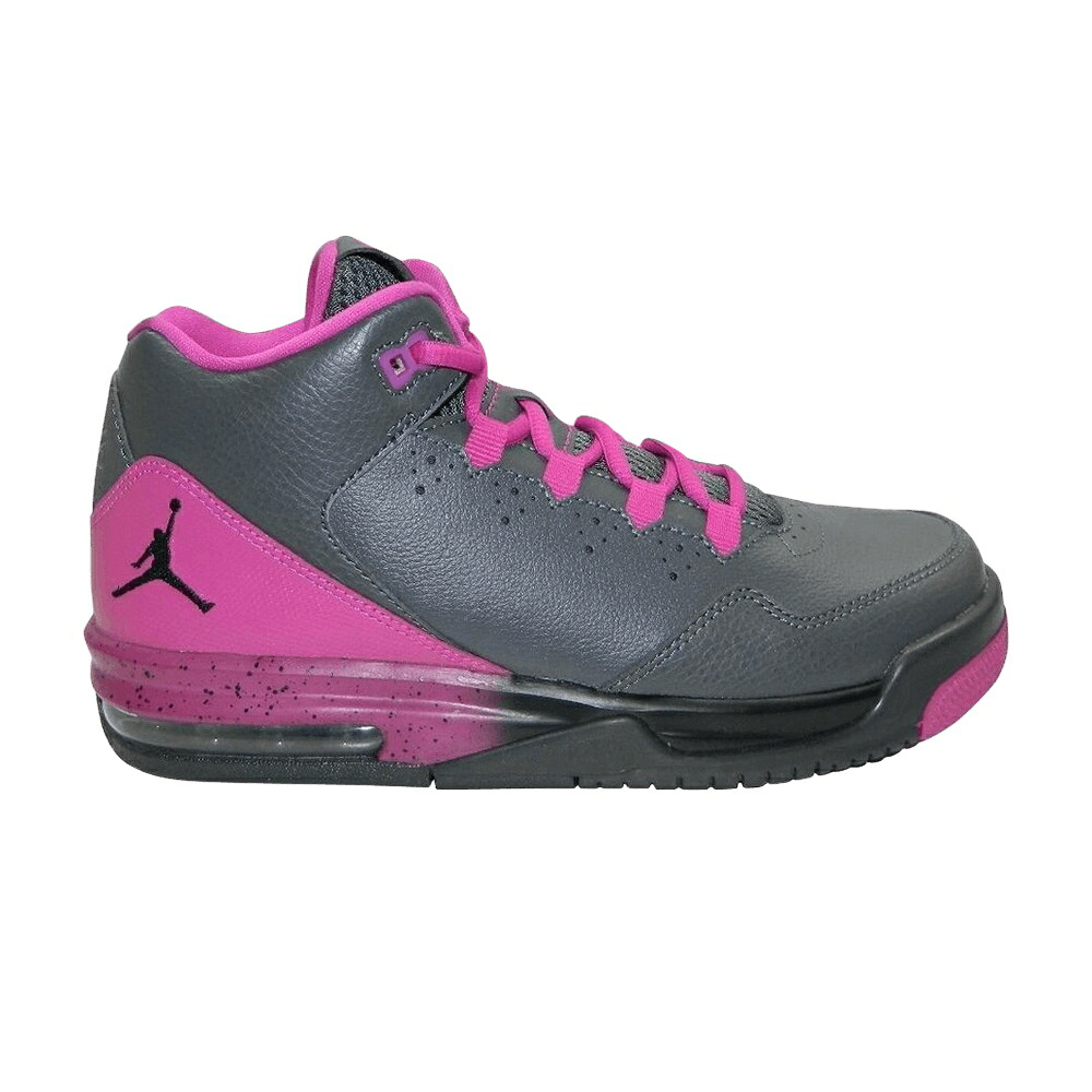 ナイキ 飛行 薄墨色 薄墨色 黒いこと 黒いこと エアジョーダン \u0027GREY FUCHSIA\u0027 スニーカー メンズ AIR JORDAN AIR JORDAN FLIGHT ORIGIN 2 GG / DARK GREY FUCHSIA FLASH BLACK