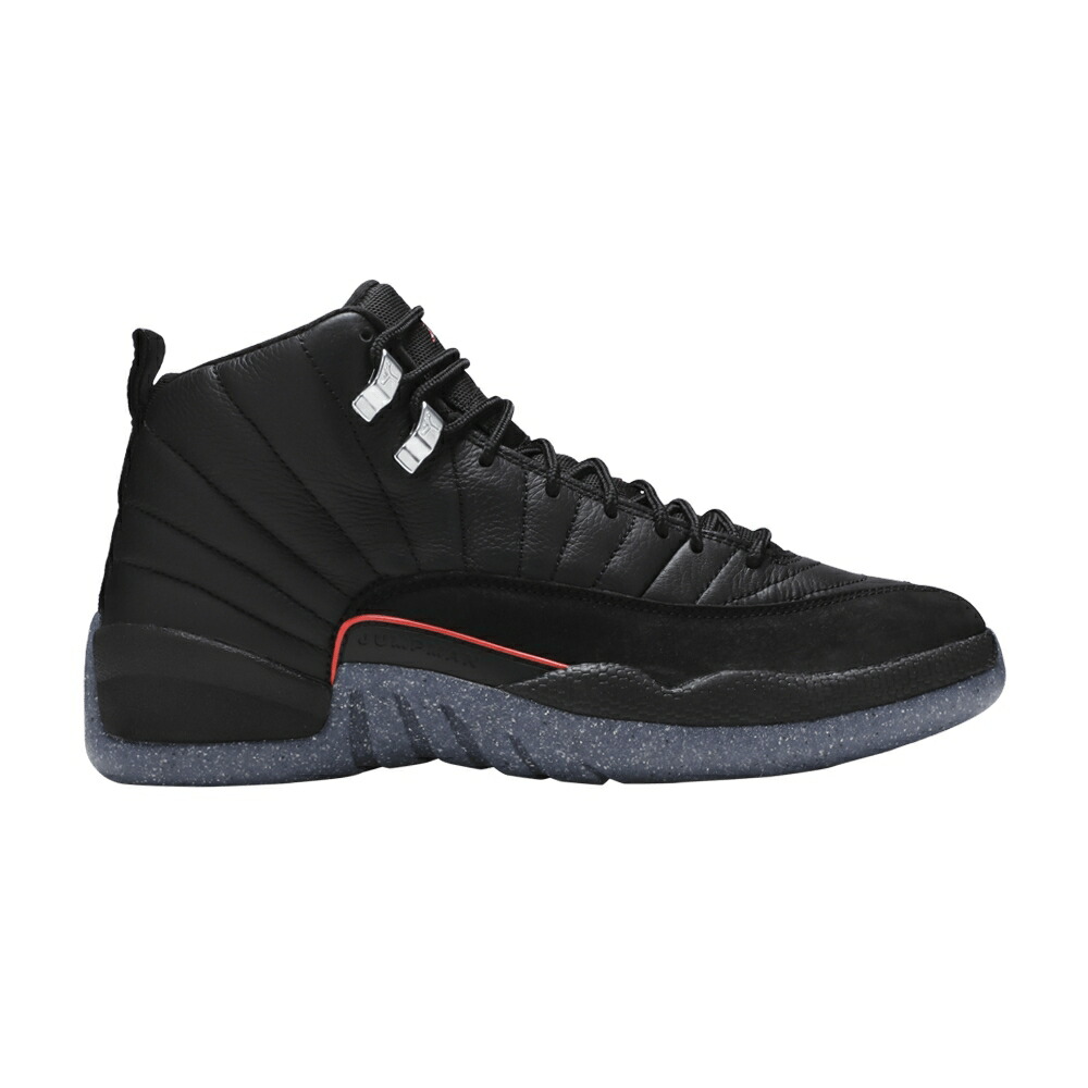 ナイキ 黒色 ブラック クリムゾン 白色 ホワイト エアジョーダン GRIND スニーカー メンズ AIR JORDAN AIR JORDAN 12 UTILITY / BLACK BLACK BRIGHT CRIMSON WHITE