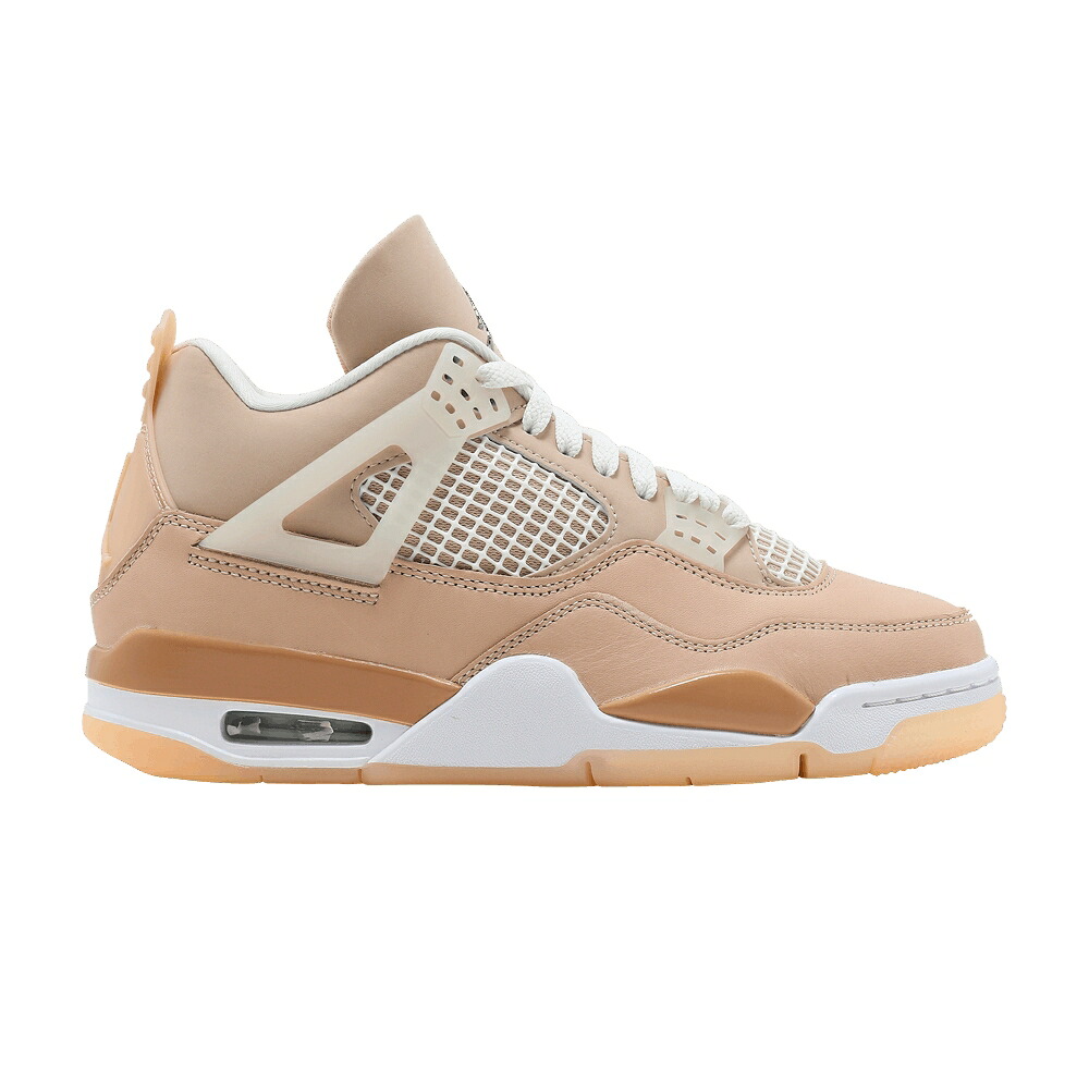 ナイキ 銅 ブロンズ 橙 オレンジ エアジョーダン 'SHIMMER' スニーカー レディース AIR JORDAN WMNS AIR JORDAN 4 RETRO / SHIMMER BRONZE ECLIPSE ORANGE