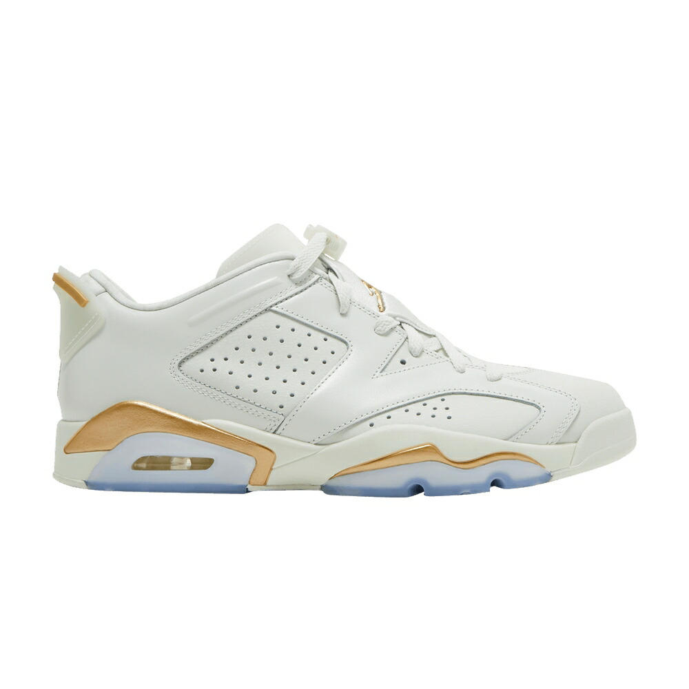 ナイキ オーラ ゴールド エアジョーダン 'LUNAR YEAR' スニーカー メンズ AIR JORDAN AIR JORDAN 6 LOW NEW / SPRUCE AURA METALLIC GOLD SPRUCE