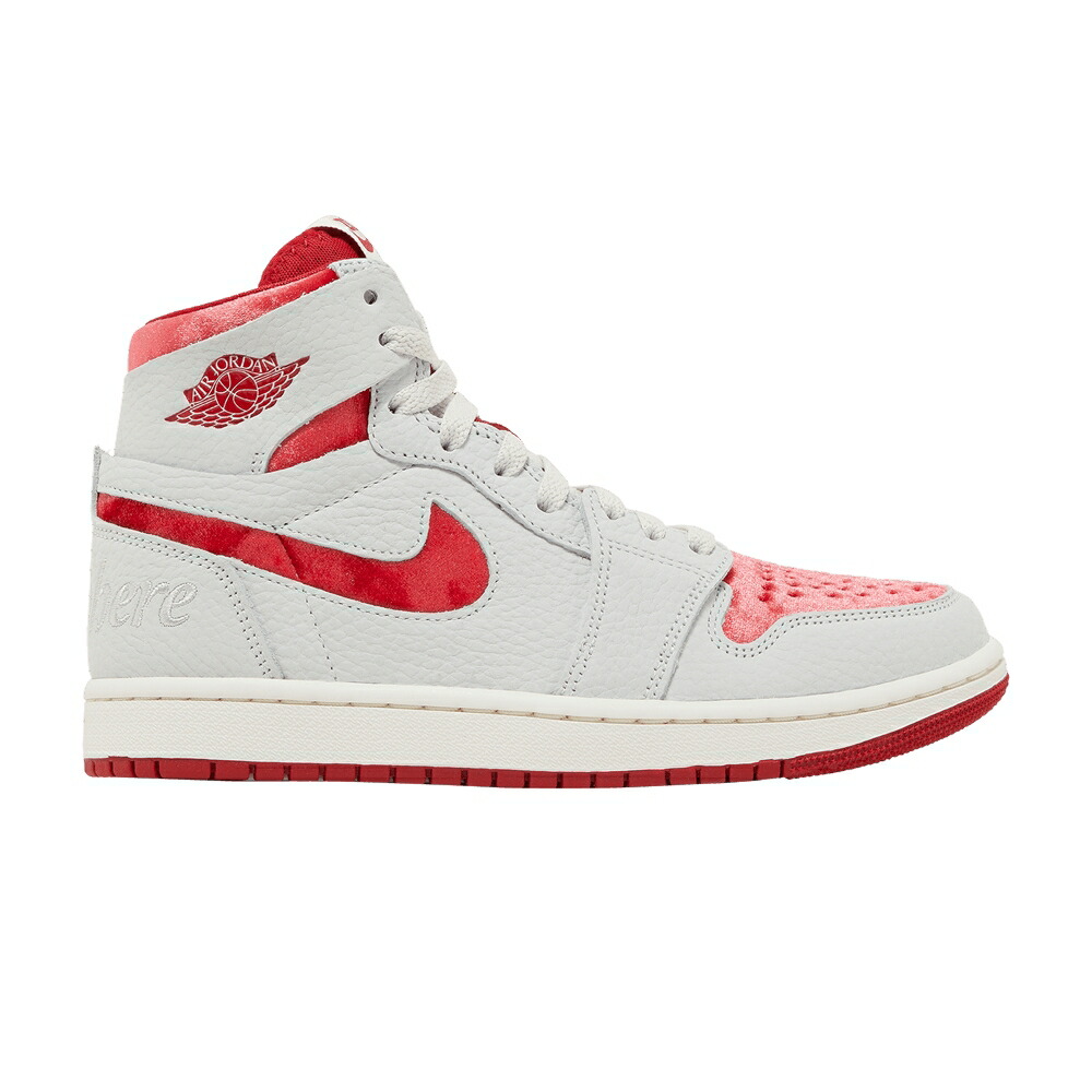 ナイキ ハイ ズーム 白色 ホワイト 赤 レッド エアジョーダン 'VALENTINE'S DAY' スニーカー レディース AIR JORDAN WMNS AIR JORDAN 1 HIGH ZOOM COMFORT 2 / SUMMIT WHITE PHANTOM GYM RED