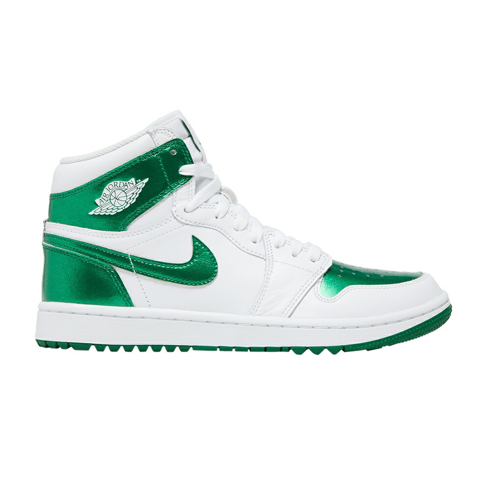 ナイキ ハイ ゴルフ 白色 ホワイト 緑 グリーン エアジョーダン 'PINE GREEN' スニーカー メンズ AIR JORDAN AIR JORDAN 1 HIGH GOLF / WHITE PINE GREEN