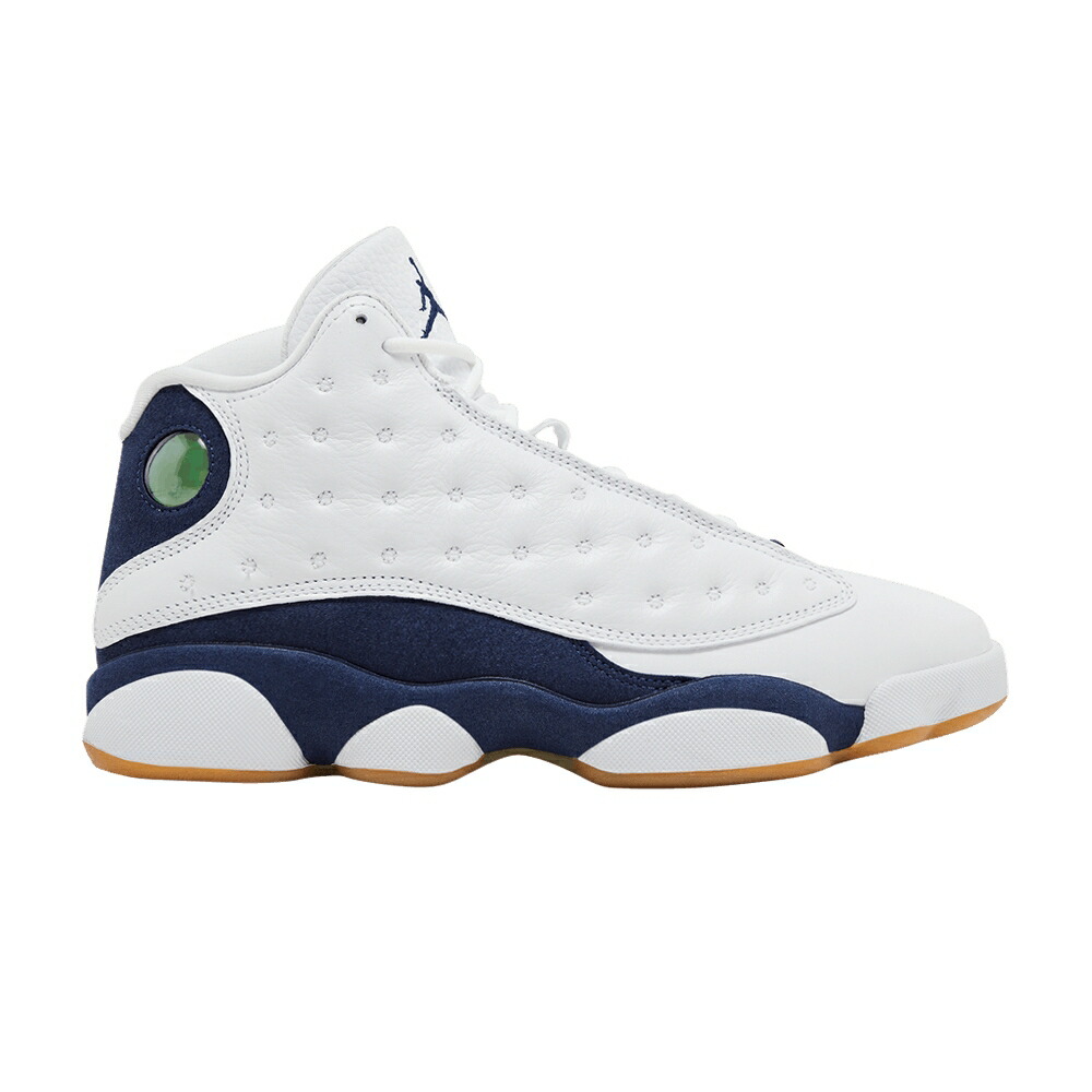 ナイキ サーティーン 白色 ホワイト 紺色 ネイビー エアジョーダン MIDNIGHT NAVY スニーカー メンズ AIR JORDAN AIR JORDAN 13 RETRO / WHITE MIDNIGHT NAVY GUM LIGHT