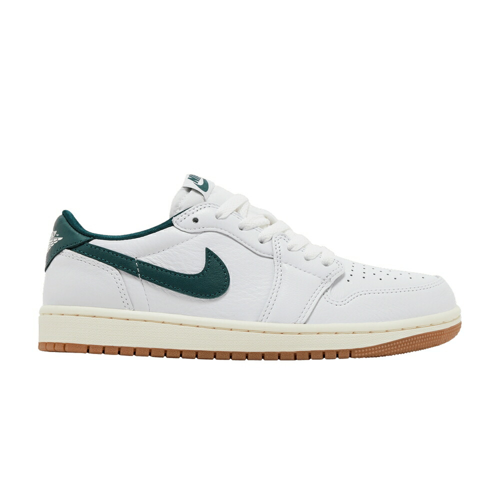 ナイキ 白いこと 白いこと 緑 緑であること エアジョーダン \u0027OXIDIZED GREEN\u0027 スニーカー レディース AIR JORDAN WMNS AIR JORDAN 1 RETRO LOW OG / WHITE OXIDIZED GREEN SAIL