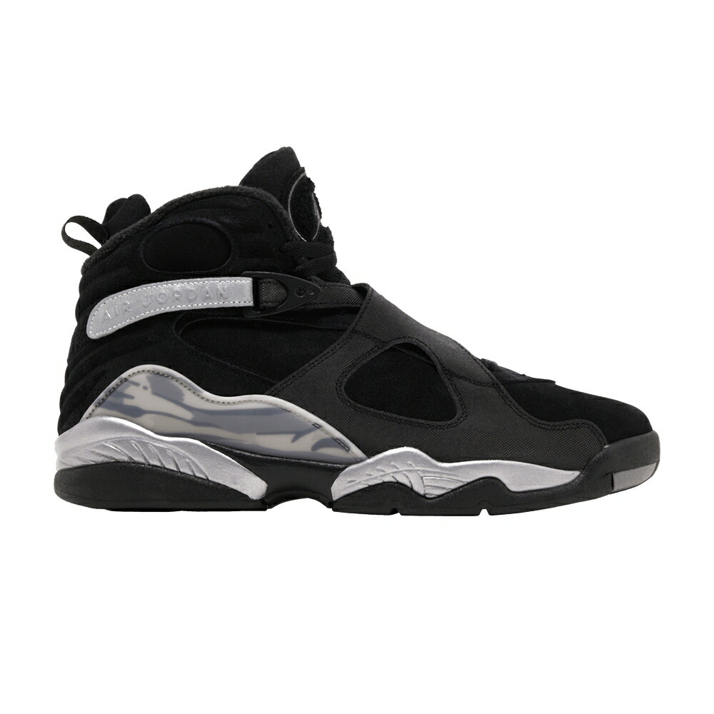 ナイキ 黒色 ブラック 銀色 シルバー エアジョーダン GUNSMOKE スニーカー メンズ AIR JORDAN AIR JORDAN 8 RETRO WINTERIZED / BLACK GUNSMOKE METALLIC SILVER
