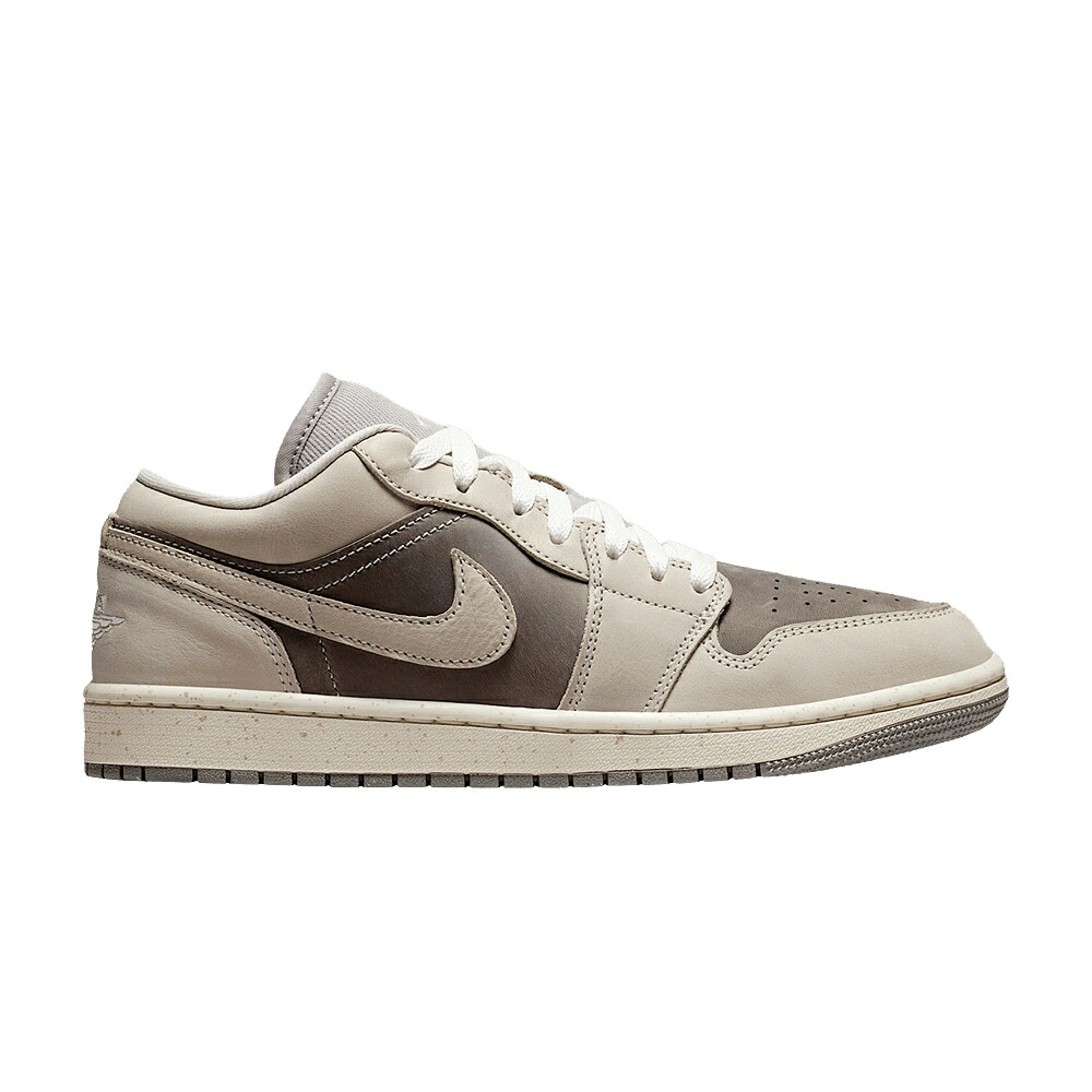 ナイキ 象牙色 エアジョーダン \u0027ENIGMA STONE\u0027 スニーカー レディース AIR JORDAN WMNS AIR JORDAN 1 LOW SE / ENIGMA STONE PALE IVORY HEMP