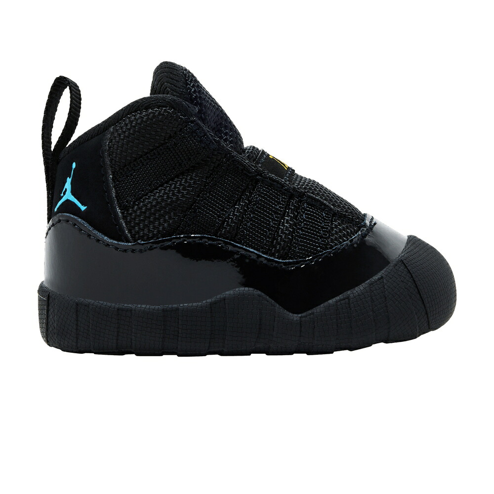 ナイキ 黒色 ブラック 青色 ブルー エアジョーダン 'GAMMA BLUE' スニーカー メンズ AIR JORDAN AIR JORDAN 11 RETRO CRIB BOOTIE / BLACK GAMMA BLUE BLACK VARSITY｜スニケス