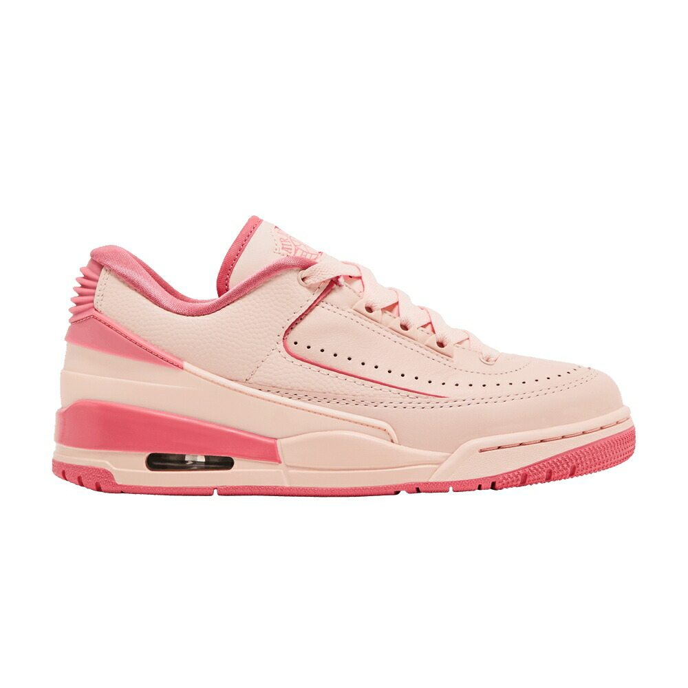 ナイキ サクラ色 エアジョーダン \u0027WASHED CORAL\u0027 スニーカー レディース AIR JORDAN WMNS AIR JORDAN 2/3 / WASHED CORAL PINK SALT