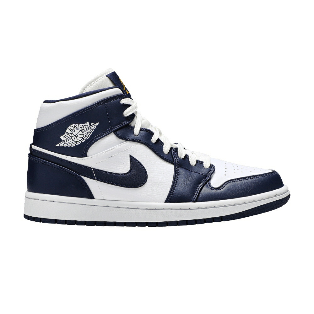 ナイキ ミッド 白色 ホワイト ゴールド エアジョーダン OBSIDIAN スニーカー メンズ AIR JORDAN AIR JORDAN 1 MID / WHITE OBSIDIAN METALLIC GOLD