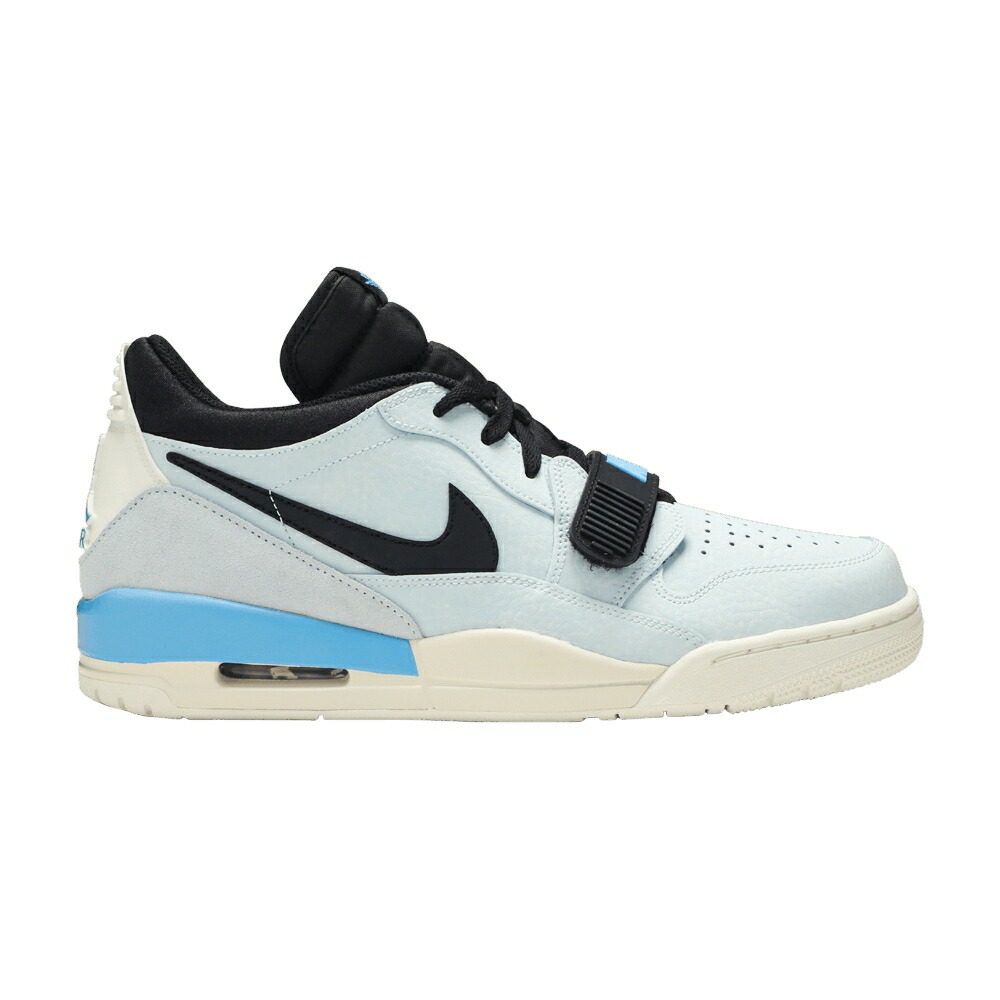 ナイキ レガシー 青色 ブルー 黒色 ブラック エアジョーダン PALE BLUE スニーカー メンズ AIR JORDAN AIR JORDAN LEGACY 312 LOW / PALE BLUE BLACK SAIL UNIVERSITY