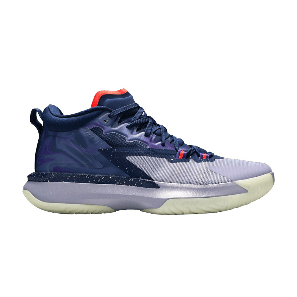 ナイキ 青色 ブルー 紫 パープル 藍色 インディゴ エアジョーダン 'ZNA' スニーカー メンズ AIR JORDAN AIR JORDAN ZION 1 / BLUE VOID FIERCE PURPLE INDIGO