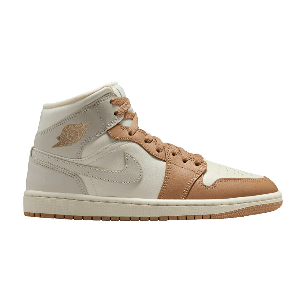ナイキ ミッド アイボリー エアジョーダン 'PALE HEMP' スニーカー レディース AIR JORDAN WMNS AIR JORDAN 1 MID IVORY / PALE IVORY HEMP SAIL LIGHT