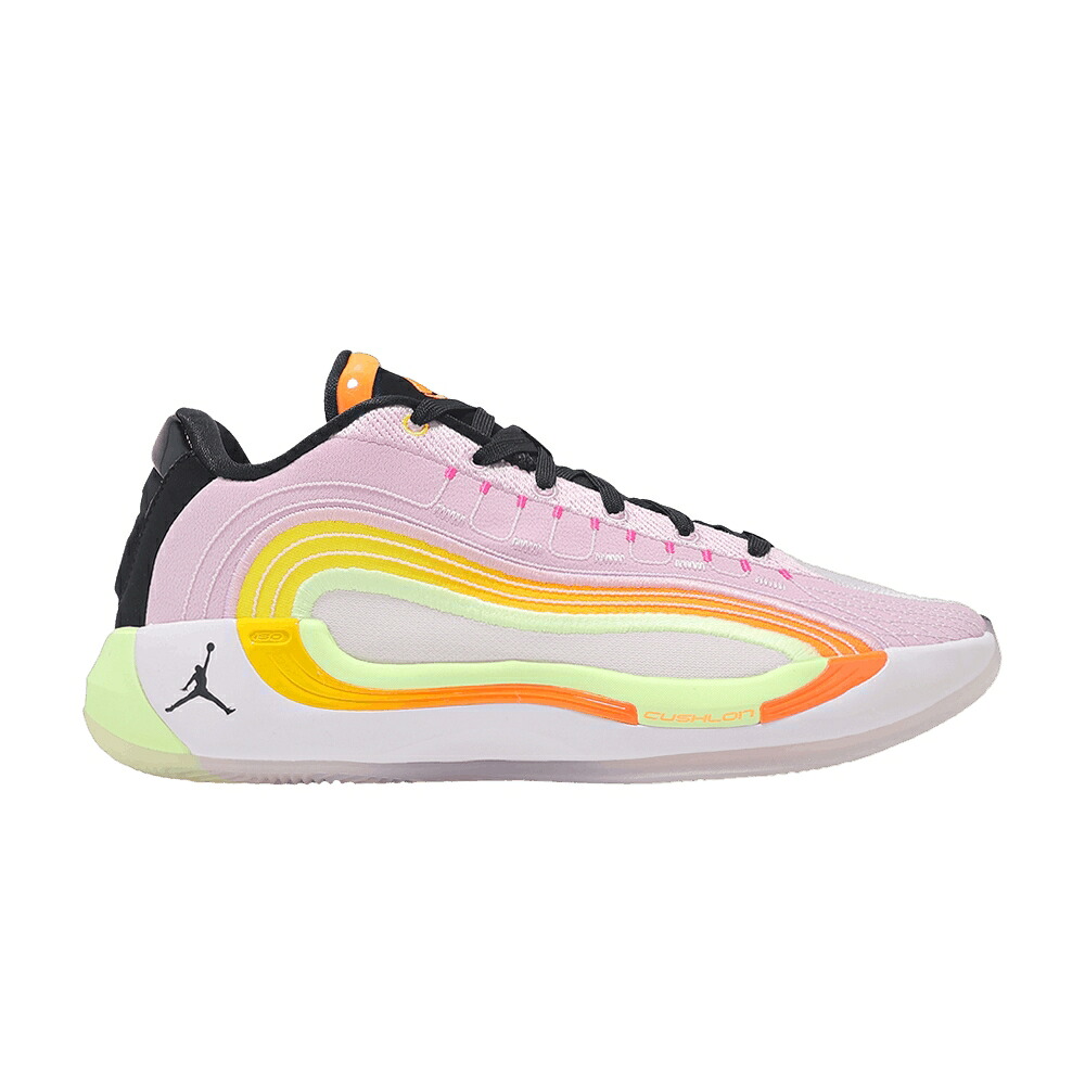 ナイキ サクラ色 黒いこと 黒いこと エアジョーダン \u0027GONE FISHING\u0027 スニーカー メンズ AIR JORDAN AIR JORDAN LUKA 4 PF / LIGHT ARCTIC PINK BLACK OPTI 靴-メンズ靴