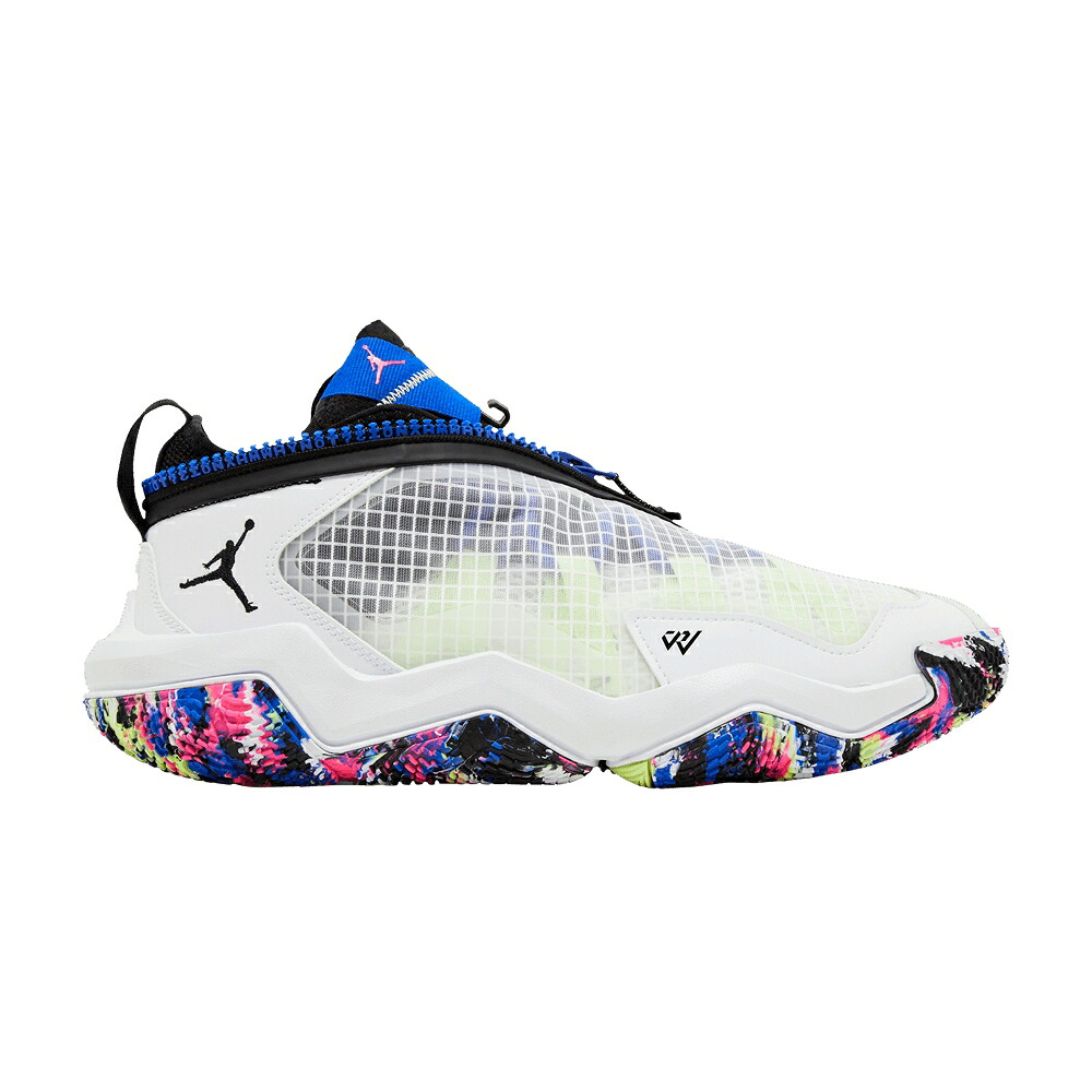 ナイキ 白いこと 白いこと 菩提樹 サクラ色 エアジョーダン ZER0.6 \u0027WHITE MULTICOLOR\u0027 スニーカー メンズ AIR JORDAN AIR JORDAN WHY NOT MULTI-COLOR\u0027 / WHITE LIGHT LIQUID LIME PINK