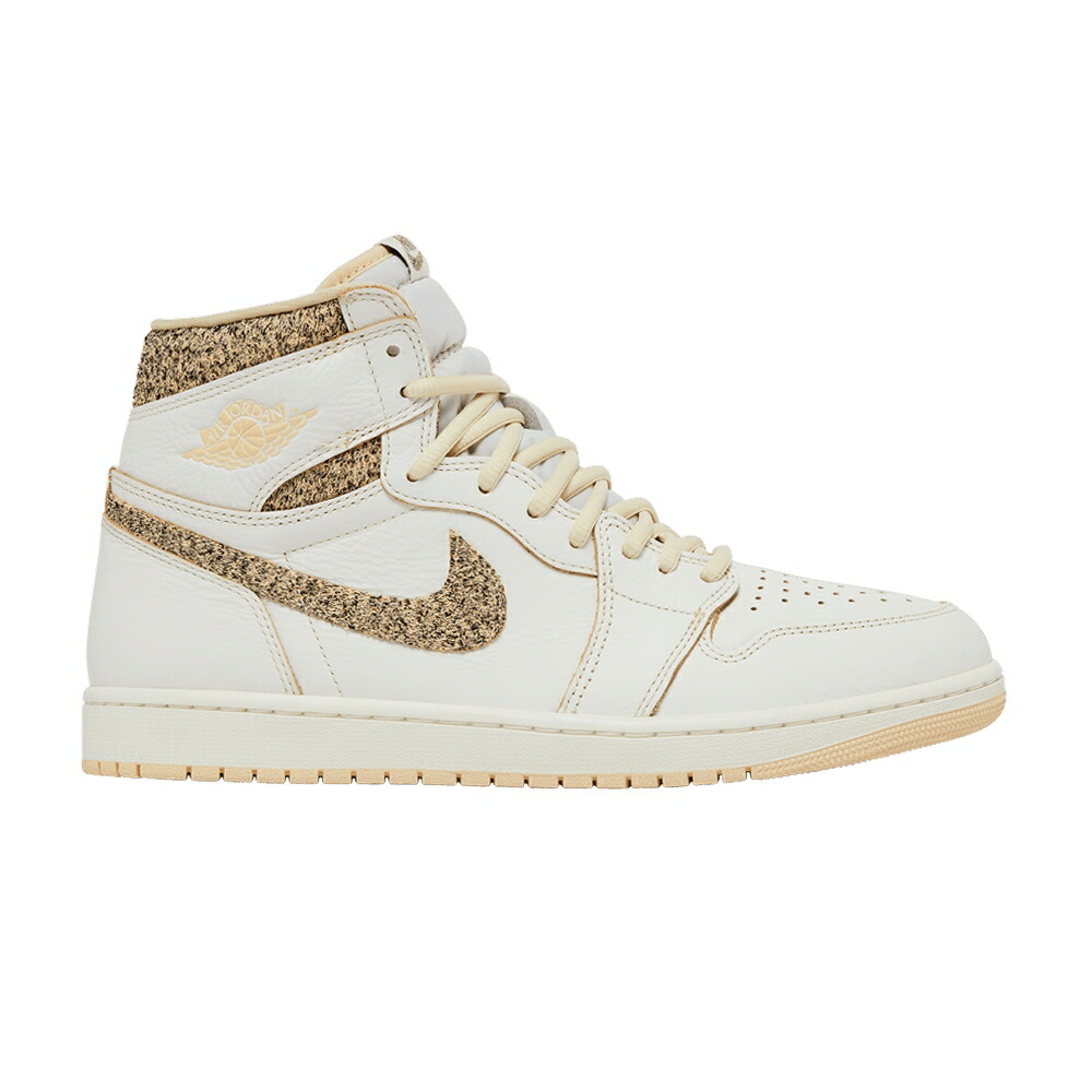 ナイキ ハイ 黒色 ブラック エアジョーダン VIBRATIONS NAIJA スニーカー メンズ AIR JORDAN AIR JORDAN 1 RETRO HIGH OG CRAFT OF / SAIL PALE VANILLA BLACK