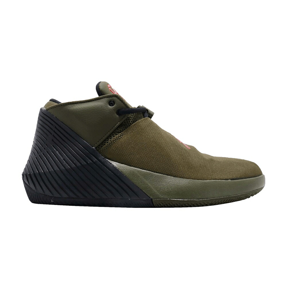 ナイキ オリーブ 黒色 ブラック エアジョーダン ZER0.1 'INFRARED 23' スニーカー メンズ AIR JORDAN AIR JORDAN WHY NOT LOW PFX / OLIVE CANVAS BLACK INFRARED 23