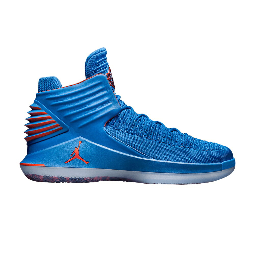 ナイキ 青色 ブルー 銀色 シルバー チーム エアジョーダン 'RUSSELL WESTBROOK' スニーカー メンズ AIR JORDAN AIR JORDAN 32 PF / PHOTO BLUE METALLIC SILVER TEAM