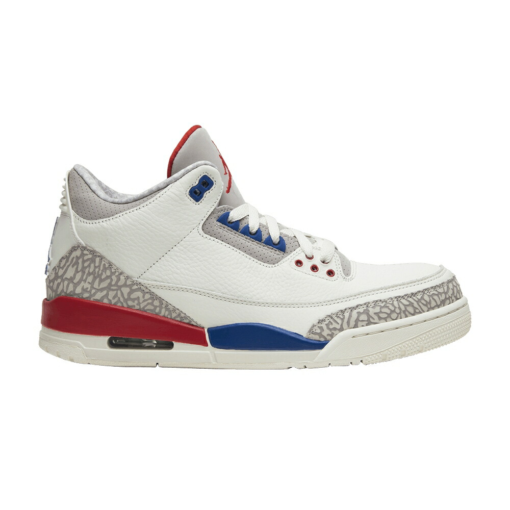 ナイキ ファイア 赤 レッド エアジョーダン 'INTERNATIONAL FLIGHT' スニーカー メンズ AIR JORDAN AIR JORDAN 3 RETRO / SAIL SPORT ROYAL FIRE RED