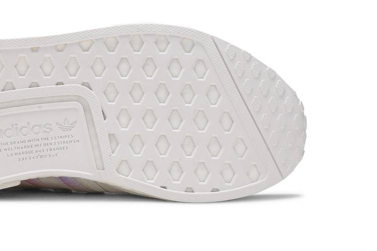 アディダス 白色 ホワイト 銀色 シルバー NMD_R1 'WHITE IRIDESCENT' スニーカー レディース レディース靴 | ispd-haiti.org
