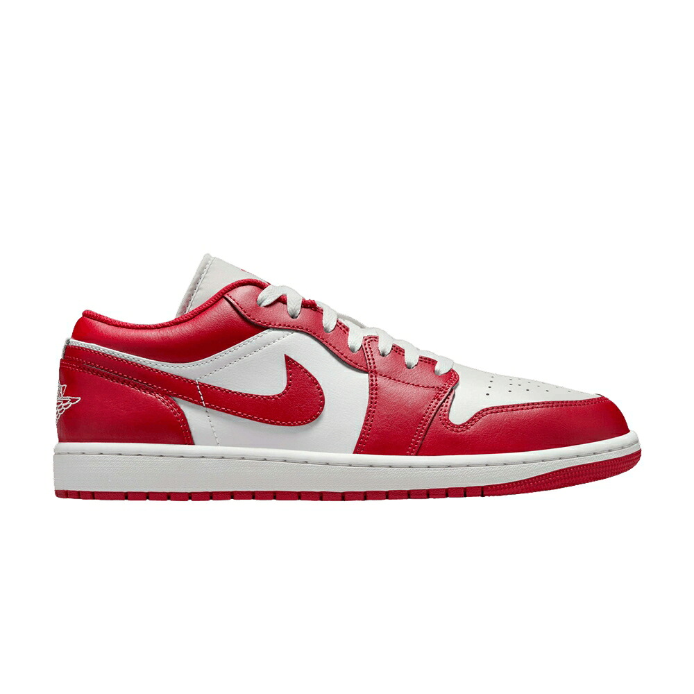 ナイキ 白色 ホワイト 赤 レッド エアジョーダン 'NEW BEGINNINGS' スニーカー メンズ AIR JORDAN AIR JORDAN 1 LOW / WHITE VARSITY RED|スニケス