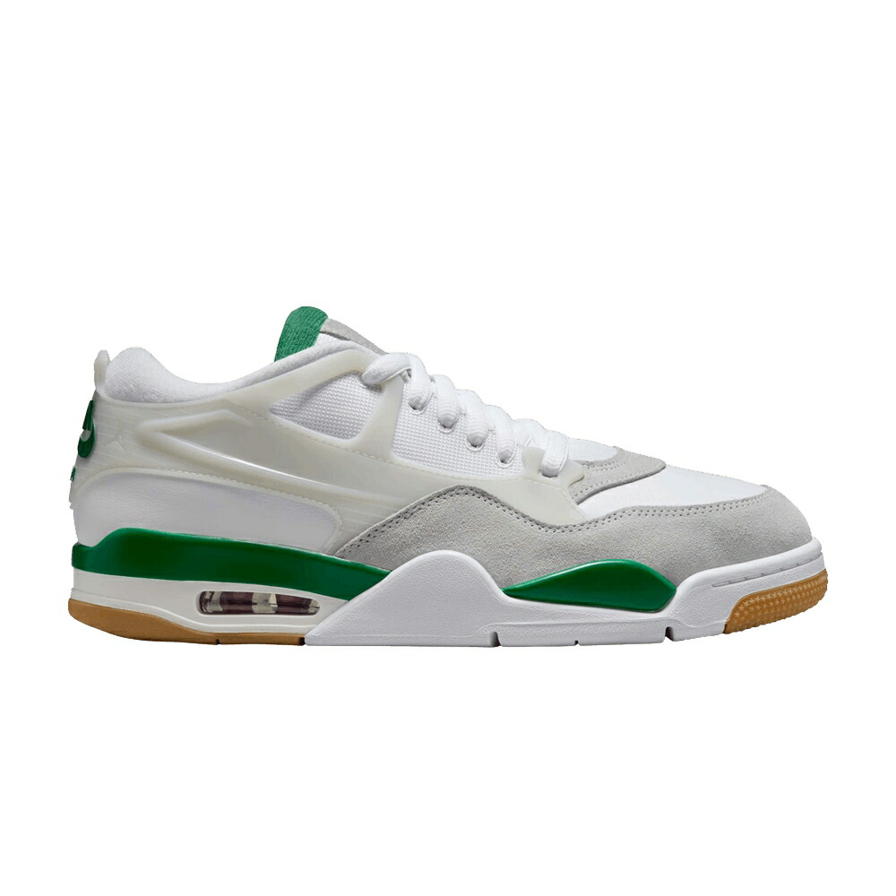 ナイキ 白色 ホワイト 緑 グリーン 灰色 グレー エアジョーダン PINE GREEN スニーカー メンズ AIR JORDAN AIR JORDAN 4 RM / WHITE PINE GREEN NEUTRAL GREY