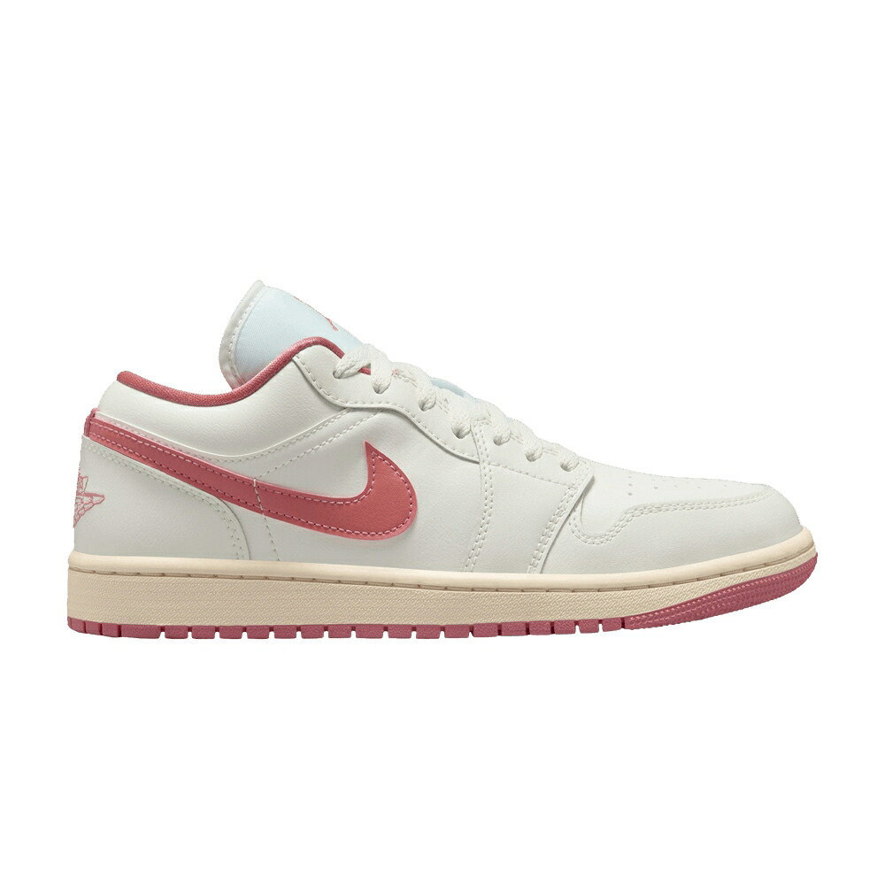 ナイキ サクラ色 エアジョーダン \u0027PINK SALT\u0027 スニーカー レディース AIR JORDAN WMNS AIR JORDAN 1 LOW / SAIL PINK SALT GUAVA ICE