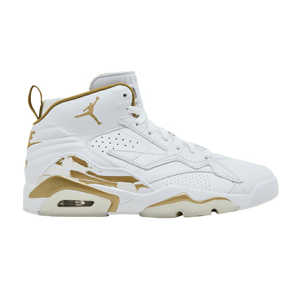ナイキ 白いこと 白いこと ゴールド エアジョーダン \u0027WHITE GOLD\u0027 スニーカー メンズ AIR JORDAN AIR JORDAN MVP METALLIC / WHITE METALLIC GOLD PHANTOM