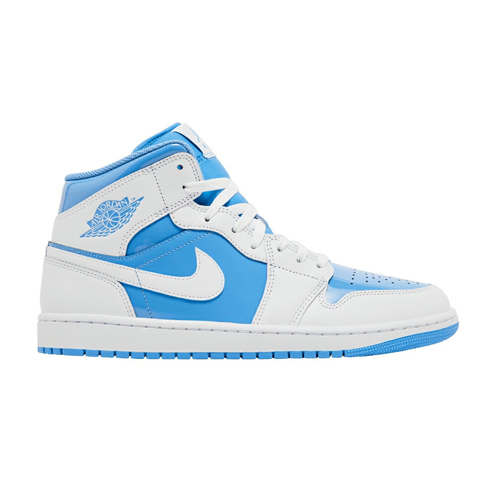 ナイキ ミッド 白いこと 白いこと 言い伝え 青味 青み エアジョーダン \u0027LEGEND BLUE\u0027 スニーカー メンズ AIR JORDAN AIR JORDAN 1 MID / WHITE LEGEND BLUE