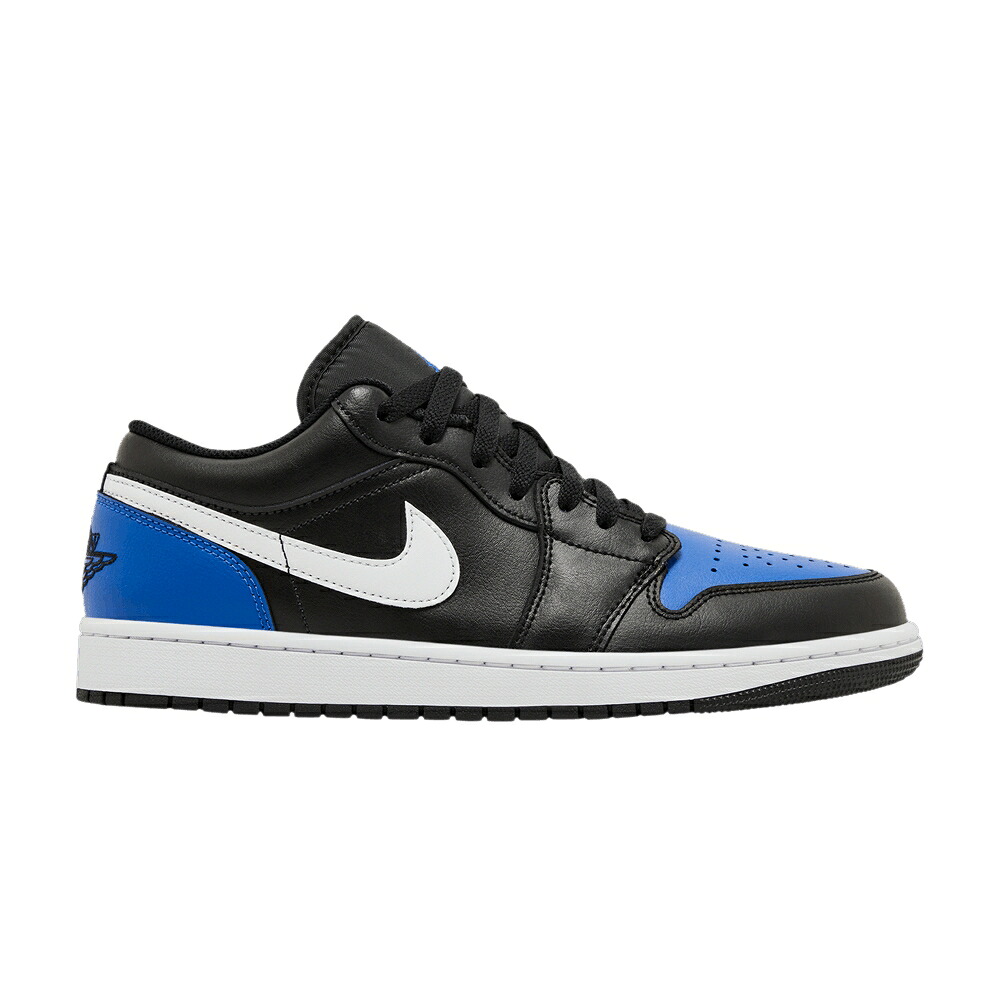 ナイキ 黒いこと 黒いこと 白いこと 白いこと 取り組み エアジョーダン \u0027BLACK TOE\u0027 取り組みロイヤル 青 青色 スニーカー メンズ AIR JORDAN AIR JORDAN 1 LOW ROYAL / BLACK WHITE GAME ROYAL