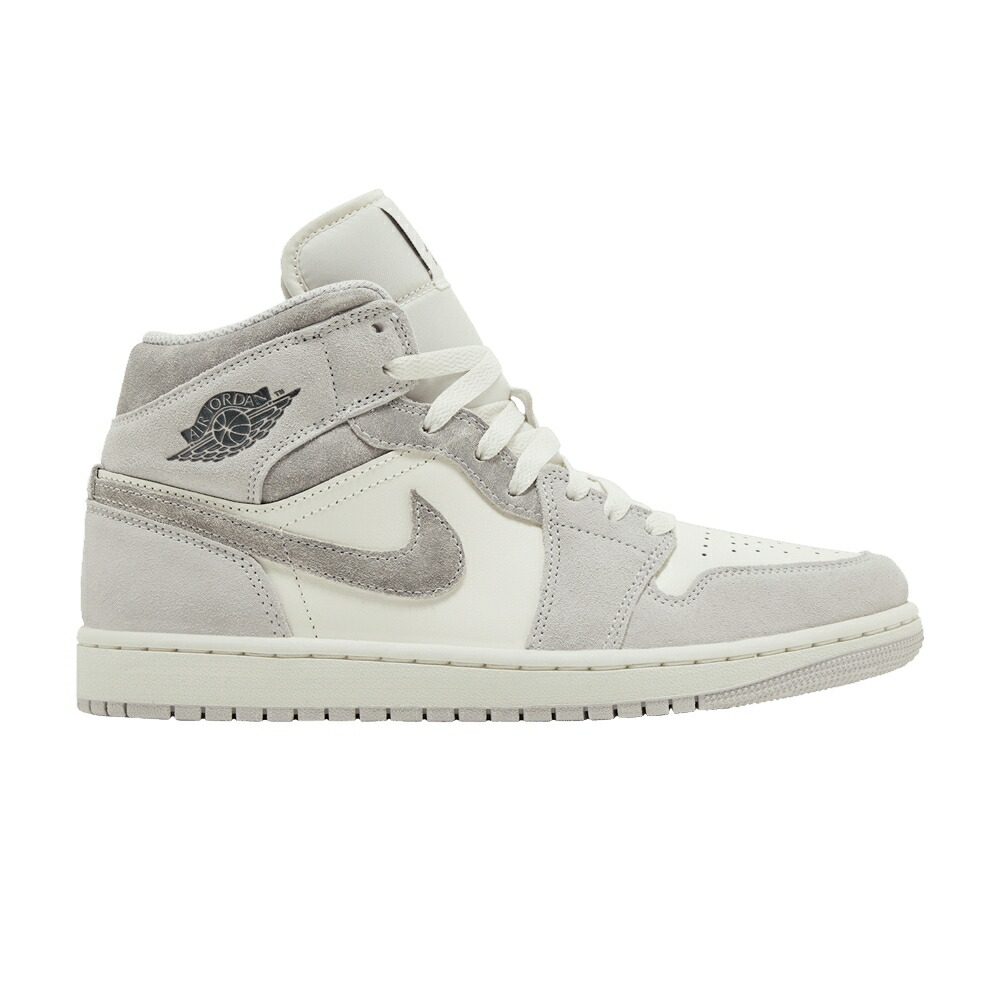 ナイキ ミッド 灰色 グレー エアジョーダン NEUTRAL SAIL スニーカー メンズ AIR JORDAN AIR JORDAN 1 MID SE GREY / NEUTRAL GREY SAIL SMOKE GREY