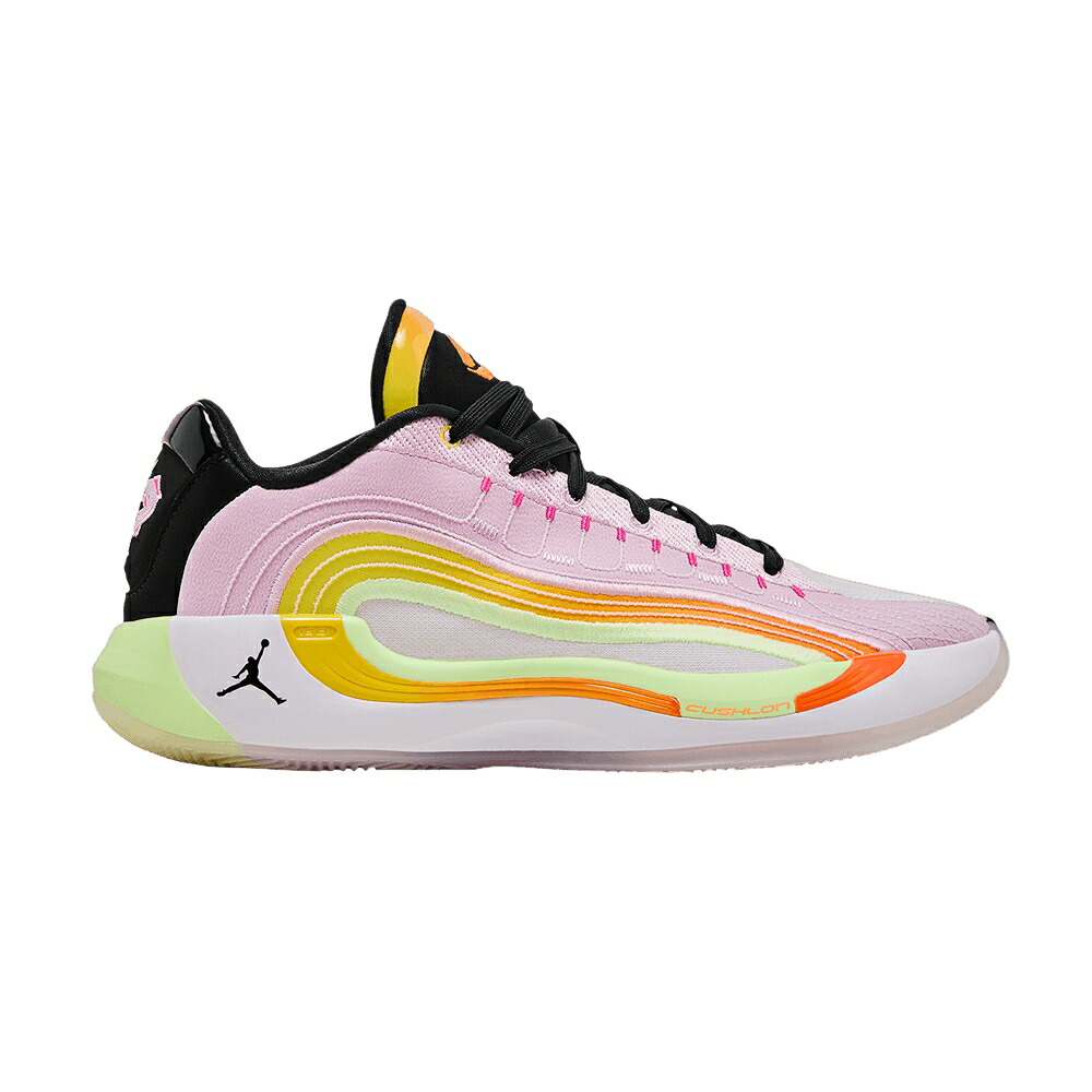 ナイキ サクラ色 黒いこと 黒いこと エアジョーダン \u0027GONE FISHING\u0027 スニーカー メンズ AIR JORDAN AIR JORDAN LUKA 4 / LIGHT ARCTIC PINK BLACK OPTI