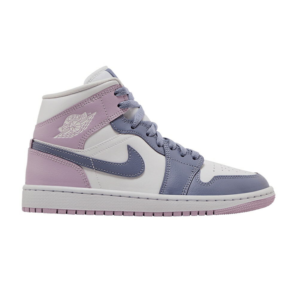 ナイキ ミッド 藍色 インディゴ 白色 ホワイト エアジョーダン 'INDIGO DOLL' スニーカー レディース AIR JORDAN WMNS AIR JORDAN 1 MID HAZE / INDIGO HAZE WHITE DOLL