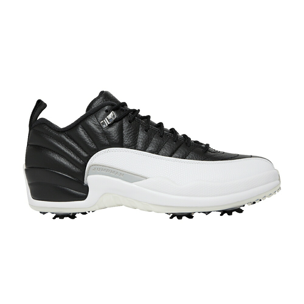 ナイキ ゴルフ 黒色 ブラック 赤 レッド エアジョーダン PLAYOFFS スニーカー メンズ AIR JORDAN AIR JORDAN 12 LOW GOLF / BLACK VARSITY RED METALLIC