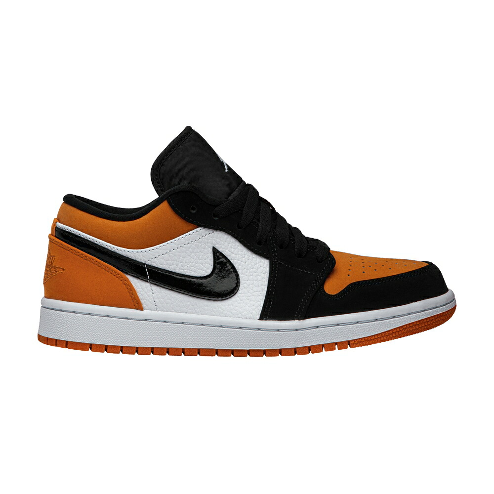 ナイキ 黒いこと 黒いこと エアジョーダン \u0027SHATTERED BACKBOARD\u0027 スニーカー メンズ AIR JORDAN AIR JORDAN 1 LOW / STARFISH BLACK SAIL