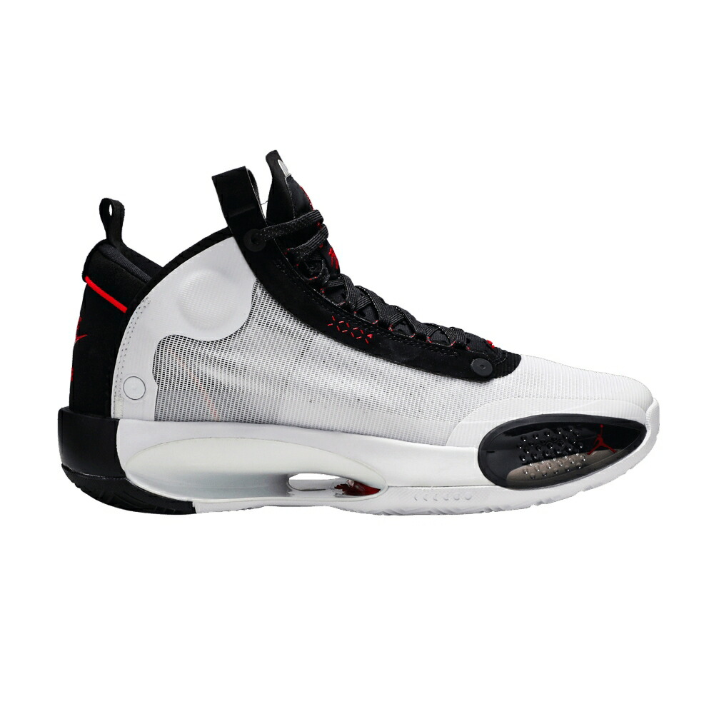 ナイキ 白色 ホワイト 黒色 ブラック 赤 レッド エアジョーダン CHICAGO スニーカー メンズ AIR JORDAN AIR JORDAN 34 / WHITE BLACK RED ORBIT