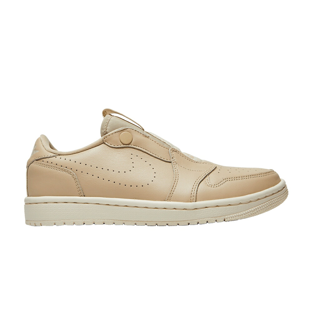ナイキ スリッポン 皮膚軟化剤 エアジョーダン \u0027DESERT ORE\u0027 スニーカー レディース AIR JORDAN WMNS AIR JORDAN 1 LOW SLIP-ON / DESERT ORE LIGHT CREAM