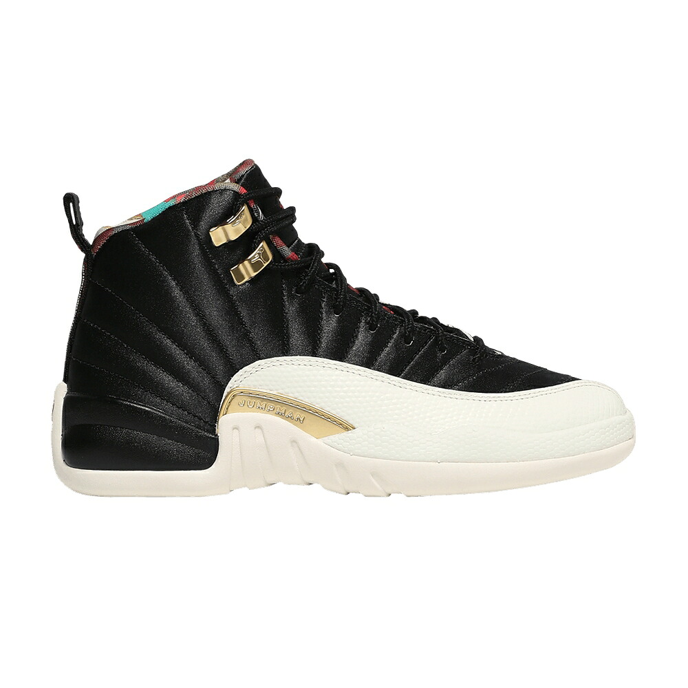 ナイキ 黒いこと 黒いこと ゴールド エアジョーダン \u0027CHINESE YEAR\u0027 お坊っちゃん キッズ AIR JORDAN AIR JORDAN 12 RETRO GS NEW 2019 / BLACK SAIL METALLIC GOLD TRUE もの言う花 マタニティ スニーカー
