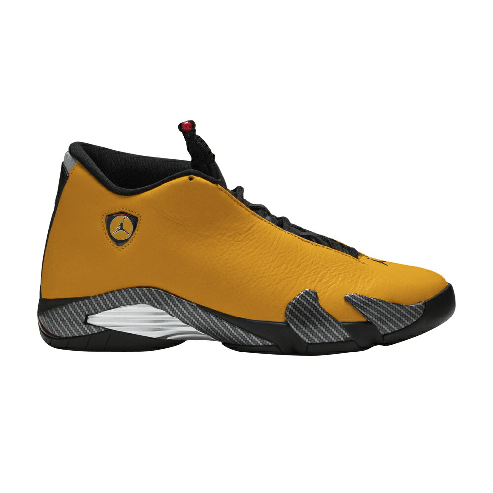 ナイキ ゴールド 黒いこと 黒いこと エアジョーダン \u0027REVERSE FERRARI\u0027 スニーカー メンズ AIR JORDAN AIR JORDAN 14 RETRO / UNIVERSITY GOLD BLACK UNIVERSITY