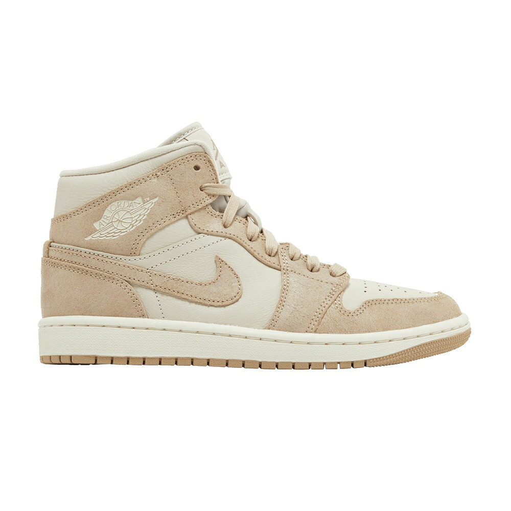 ナイキ ミッド レジェンド 茶色 ブラウン エアジョーダン 'LEGEND BROWN' スニーカー レディース AIR JORDAN WMNS AIR JORDAN 1 MID SE LIGHT / LEGEND LIGHT BROWN SAIL LEGEND