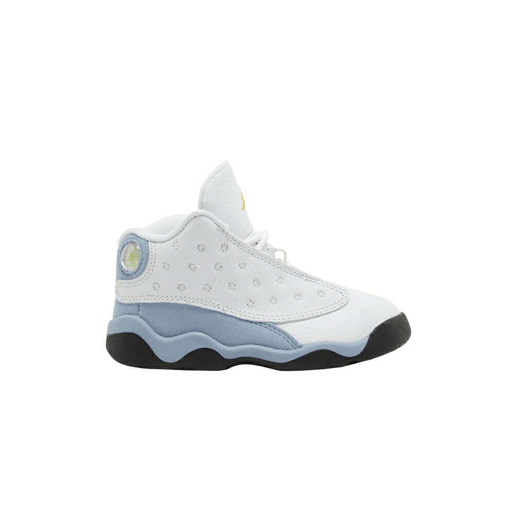 ナイキ サーティーン 白色 ホワイト 黄色 イエロー 青色 ブルー 灰色 グレー エアジョーダン 'BLUE GREY' ベビー AIR JORDAN AIR JORDAN 13 RETRO TD / WHITE YELLOW OCHRE BLUE GREY｜スニケス 29,230円