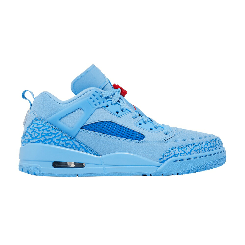 ナイキ 青み 青色 エアジョーダン \u0027HOUSTON OILERS\u0027 スニーカー メンズ AIR JORDAN AIR JORDAN SPIZIKE LOW / FOOTBALL BLUE FOUNTAIN BLUE