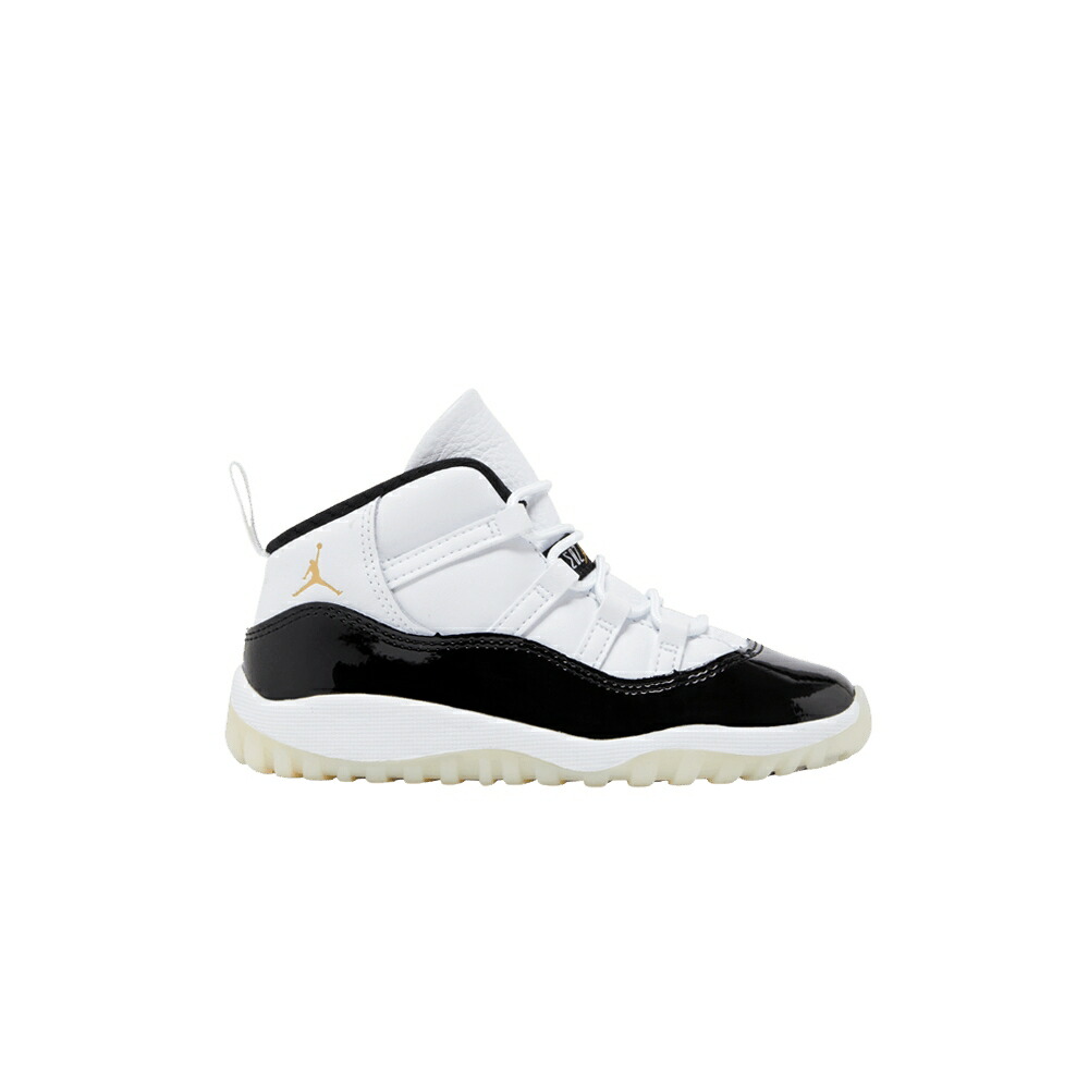 ナイキ 白色 ホワイト 黒色 ブラック ゴールド エアジョーダン 'GRATITUDE MOMENTS' ベビー AIR JORDAN AIR JORDAN 11 RETRO TD / DEFINING WHITE BLACK METALLIC GOLD